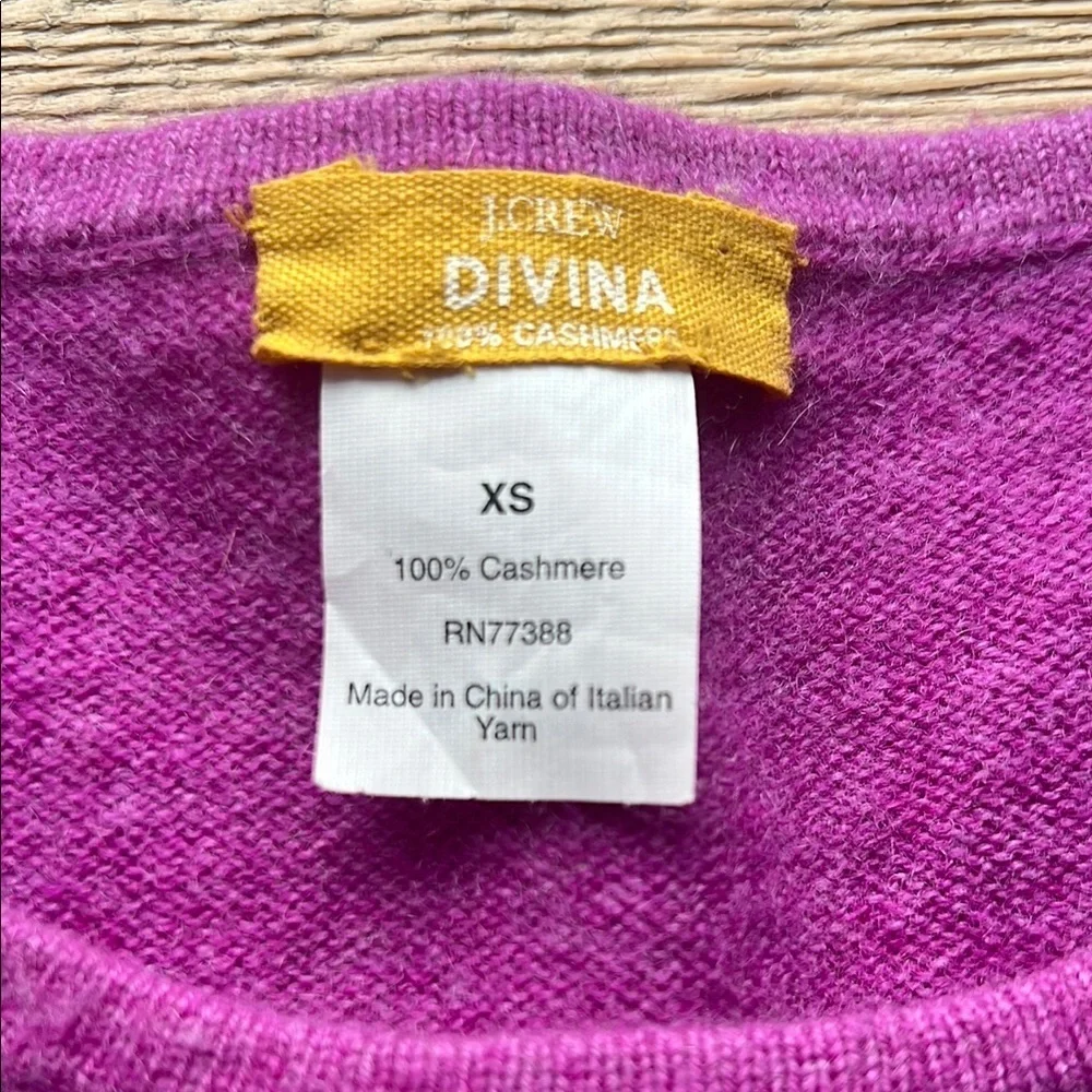 J.Crew Divina Cashmere Sweater